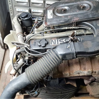 Mesin Diesel Bekas Lengkap TD42 TD42T 6 Silinder 4.2L untuk Mobil Pikap Patrol Motor Jepang