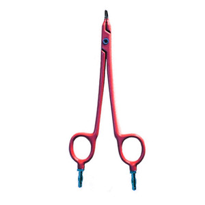 Ciseaux bipolaires allemands 14cm 16cm 18cm 20cm en acier inoxydable Broche électrique Couleur rouge Instruments chirurgicaux de qualité tranchante Base - Product Image 5