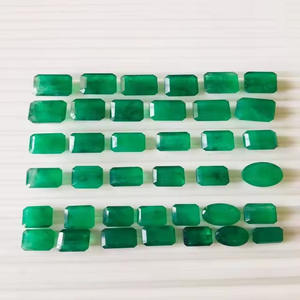 Piedra preciosa suelta de corte esmeralda Natural de excelente calidad, origen zambiano, excelente brillo verde para uso en joyería, certificado IGI - Product Image 1