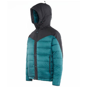 Chaqueta acolchada para hombre con estampado personalizado al por mayor, abrigo de invierno aislado resistente al agua con bolsillos, suministro a granel - Product Image 2