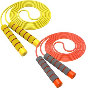 El gimnasio superior/el entrenamiento físico casero coloreó la cuerda de saltar de la cuerda de saltar del alambre de acero inox - Product Image 1
