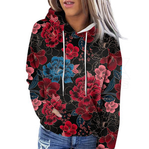 Sweats à capuche pour femmes, dernier design, sublimation, fabriqués au Pakistan, style streetwear, prix de gros, vente en ligne. - Product Image 5
