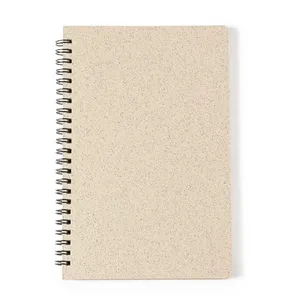 Quaderno Promozionale Ecologico in Fibra di Grano Roshan, Gadget Sostenibili e Verdi - Product Image 4