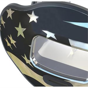 Protector Bucal de Boxeo con Logotipo de la Bandera de EE. UU. de Diseño Personalizado de Alta Calidad, Protector Bucal Profesional Personalizado - Product Image 6