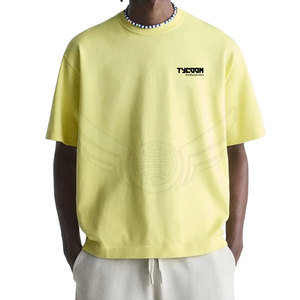 Último diseño hombres camiseta de gran tamaño hecho en Pakistán estilo de la calle al por mayor de encargo de gran tamaño camiseta para hombres - Product Image 1