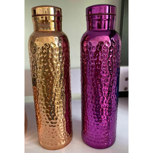 32oz 950ml Botella de agua de cobre 100% Botella de cobre puro para agua potable - Product Image 6