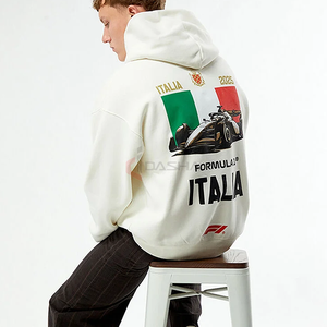 Wholesale <b>Oversized</b> <b>Hoodie</b> <b>Men</b> Unisex Heavyweight High Quality Custom Logo Printing Embroidery Free Sample Essentials Pullover - Product Image 5