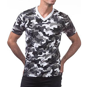 Venta al por mayor de encargo de alta calidad de peso pesado de gran tamaño de los hombres 100% algodón 220 GSM camiseta de microfibra con logotipo personalizado - Product Image 4