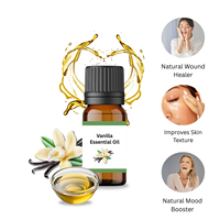 AARNAV GLOBAL EXPORTS Set Minyak Esensial Campuran Bahan Baku Biji Musim Gugur 6*10ML Minyak Wangi Vanila Diffuser Aromaterapi