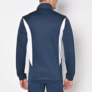 2025 Top vente rayé avant conception hommes survêtements/taille adulte vêtements de sport Style hommes fermeture éclair survêtements - Product Image 5