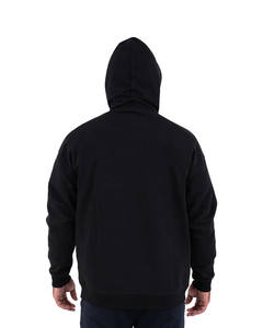 <b>Black</b> hoodies Wholesale French Terry Men's Unisex Custom 400 500 600 Gsm 100% Cotton Full <b>Zip</b> <b>up</b> Y2k Puff Printing <b>Hoodie</b> - Product Image 3