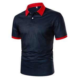 Modern Fit <b>Mens</b> Short Sleeve Cotton Polo <b>Shirt</b> | Clean <b>Collar</b> Design | Custom Logo Embroidery | Smart Casual Polo for Daily Wear - Product Image 1