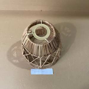 Estante Decorativo de Bambú Versátil Más Vendido, Organizador de Estantes Personalizable Hecho a Mano, Doble, para Café, Almacenamiento Doméstico, Pantalla de Lámpara - Product Image 5