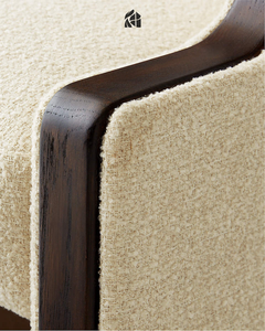 Chaise de salle à manger en teck de qualité supérieure Orvenzelle, fabriquée à la main, mobilier de salle à manger moderne et luxueux, mobilier pour la maison - Product Image 6