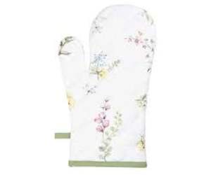 Gant de four en polyester Offre Spéciale transfert de chaleur gant de four en lin de coton blanc de sublimation personnalisée avec le logo de motif gant de four en coton - Product Image 4