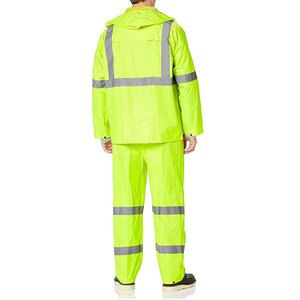 Traje DE SEGURIDAD impermeable transpirable de alta visibilidad, ropa de trabajo reflectante, nuevo diseño, traje de seguridad hecho a medida para venta en línea - Product Image 2