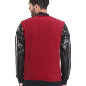 Street Wear Old Fashion hommes veste retour à l'école étudiant unisexe hommes 'Varsity Letterman CollegeBaseballjacket pour hommes - Product Image 4