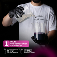 Mousse active magique, shampooing automobile sans contact professionnel et détergent pour lavage de voiture, nettoyant pour véhicules à haute mousse, 1L
