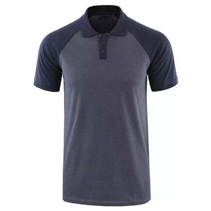 Vente en gros de t-shirts pour hommes en jersey de coton respirant, grande taille, unis, avec impression de logo personnalisé, broderie, manches courtes - Product Image 6