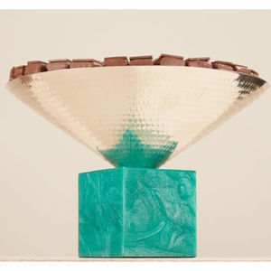 Décoration de table fantaisie Bol de service au chocolat en plateaux de chocolat en métal Parfait pour servir des bonbons au chocolat - Product Image 2