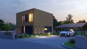 Cómoda casa completamente lista prefabricada ensamblada por módulos diseño moderno DNITLLORT - Product Image 2