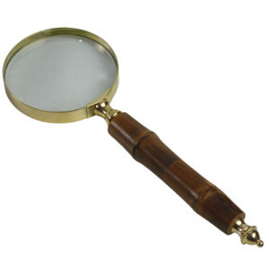 Fine Quality Brass Metal Magnifying <b>Glass</b> With Brightly Polished Finishing Design for Office <b>Desk</b> Decor Design Magnifier <b>Glass</b> - Product Image 6