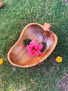 Cuencos de Madera de Acacia 100% de Primera Calidad, Hechos a Mano, Estilo Adorable, para Uso en el Hogar, Hoteles y Restaurantes, Ecológicos - Product Image 5