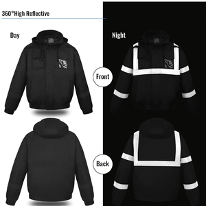 Veste de sécurité de travail d'impression de demande de client de qualité fine nouvelle arrivée prix bon marché veste de sécurité de travail légère OEM ODM - Product Image 5