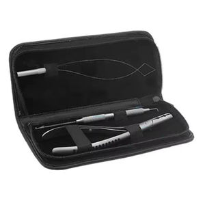 Kit d'outils de qualité professionnelle pour extensions capillaires, pour l'application et le collage de cheveux naturels, accessoires et équipement professionnel - Product Image 3