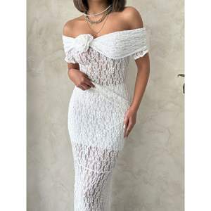 Chemisier de soirée élégant pour femme avec détails en dentelle rose – Vente en gros - Product Image 5