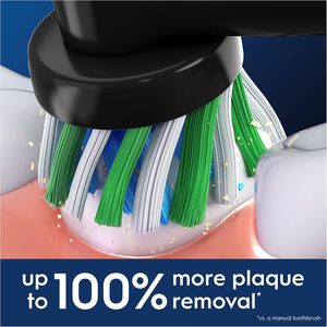 Cabezal de cepillo de dientes eléctrico Oral-B Pro Cross Action Original, cerdas en forma de X y anguladas para una eliminación más profunda de la placa, paquete de 12 - Product Image 5