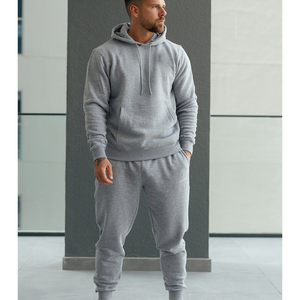 550gsm Hoodies Pantalon Survêtement Ensembles Hommes Casual Survêtement À Capuche Polaire Sweat Pull Survêtements 2 Pièces Jogging Costume - Product Image 3