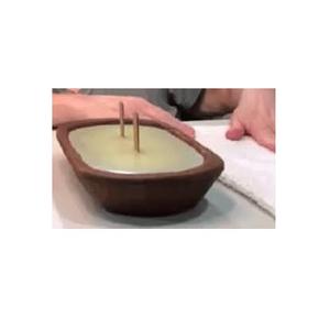 Cuenco de madera para velas, mesa romántica y cena, decorar cuenco de madera para velas de Acacia a un precio asequible - Product Image 1