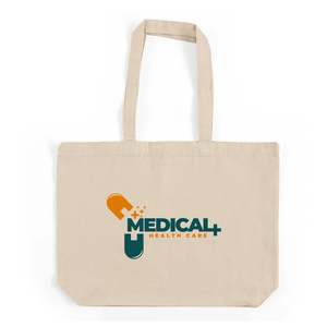 Customized 18-Inch <b>Large</b> Size <b>Canvas</b> Tote <b>Bag</b> with Solid Color and Long Handles Personalized TG218 Tote <b>Bag</b> - Product Image 3