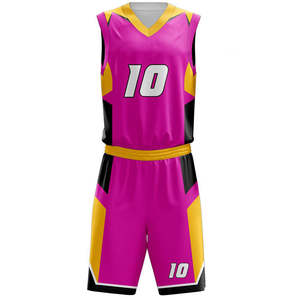 Maillot de basket-ball Cool de haute qualité à prix chaud nouveau design et ensemble d'uniformes bons services matériels professionnels - Product Image 4