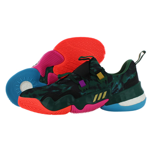 ADIDAS trae Young 1 unisex รองเท้าบาสเก็ตบอลสีเขียวเข้ม/ทองเมทัลลิค/แกนสีดำหลัก | 100% ของแท้ - Product Image 1
