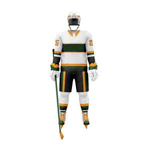 Maillots de hockey sur glace personnalisés, ensembles uniformes, impression de logo et de nom personnalisés, service de sublimation OEM, écologique, séchage rapide, hockey - Product Image 2