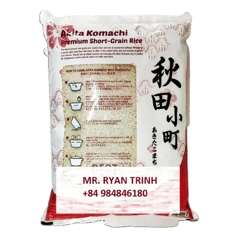 AKITA RICE AKITA KOMOCHI REIS Beste Qualität für Sushi Reis Großhändler Distributor und Restaurant verfügbar