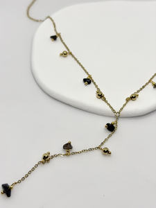 Collier tendance en acier inoxydable pour femme avec perles, style minimaliste, indispensable pour l'été par MOONRIVER - Product Image 2