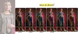 Traje Salwar de colección de invierno de alta calidad con tela de terciopelo suave y diseño elegante perfecto para la moda tradicional y moderna - Product Image 5