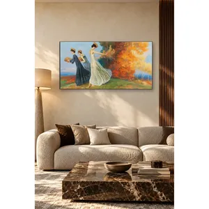 Impression sur toile Fida Maximilian Lenz, fées d'automne dorées - Product Image 4