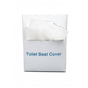 Papel Higiénico Ecológico de Pulpa Mixta, Plegado en Cuarto, para Asientos de Inodoro Públicos - Product Image 5