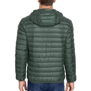 Men's High Quality Woolen Coated Waterproof <b>Puffer</b> <b>Jacket</b> Customised Winter High Street Plus Size Hooded Design Long Length <b>Thin</b> - Product Image 3