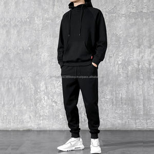 <b>Cheap</b> Custom 2 Piece Set Sweatsuit <b>Jogger</b> Sportswear Cotton Tracksuit Men - Product Image 6