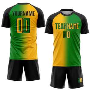 Uniforme de Fútbol Personalizado para Niños, Nuevo Estilo, Sublimación Completa, Uniforme de Equipo de Fútbol, Secado Rápido, Transpirable, para Entrenamiento - Product Image 1