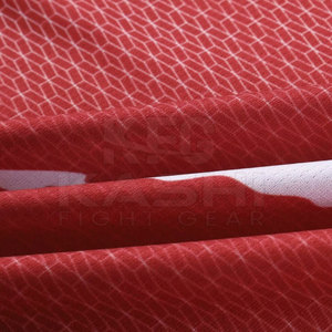 Uniforme de football léger, respirant et à séchage rapide avec manches courtes, nom d'équipe personnalisé, fabriqué en tissu 100% polyester de haute qualité - Product Image 5