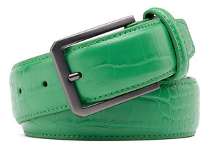 Cinturones de hebilla de cuero para hombres Cinturón de cuero genuino de negocios formal con cinturones de doble cara de 3,5 CM - Product Image 2