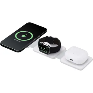 Cargador Inalámbrico Sostenible 3 en 1 Armus, Gestión de Cables y Accesorios - Product Image 1