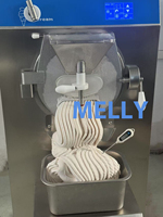 Machine dure italienne de Gelato de crème glacée 160L/H avec la vitesse de mélange réglable
