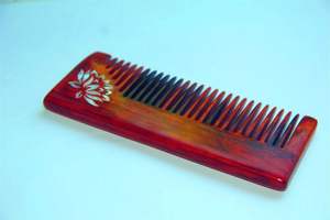 DIVERS Peigne à cheveux en bois fait à la main pour salon de l'Inde Peigne en bois en gros pour usage commercial à vendre en - Product Image 3